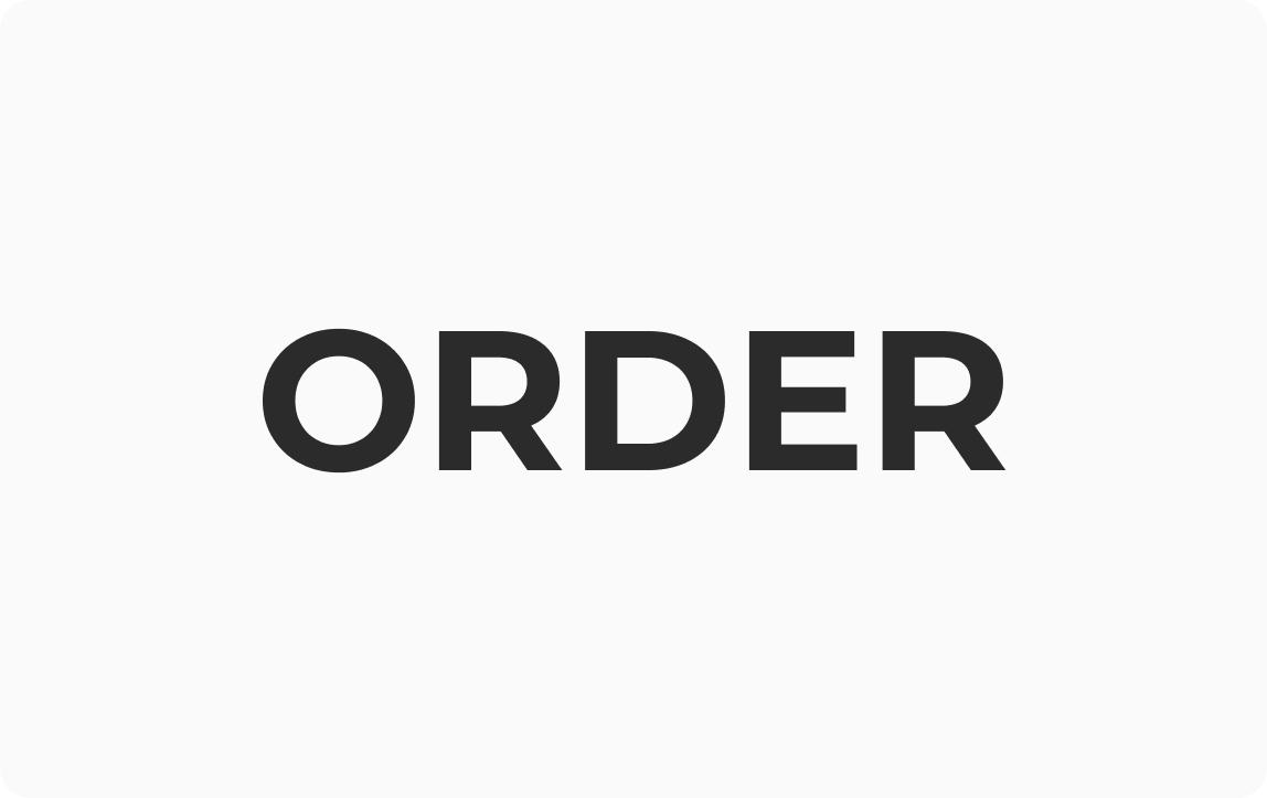 0からのオーダー 表面